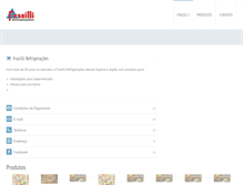 Tablet Screenshot of frazilli.com.br